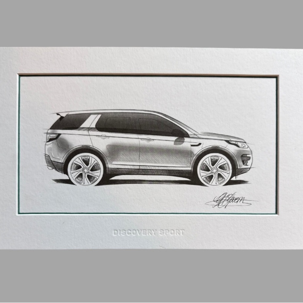 Land Rover Above & Beyond Welcome Box with Book, Art Print 2019 Discovery